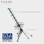 Model H-084 240-320 MHz SATCOM Fixed Helical Antenna