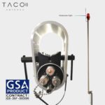 Model D2296-OL-LED  VHF/UHF/VHF Air Traffic Control MULDIPOL™ Omni Military Antenna With Obstruction Light