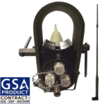 Model D2218-A VHF/UHF/VHF 2-Piece Air Traffic Control MULDIPOL™ Omni Military Antenna