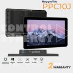 RUGGEDTAB 10″ Panel Mount PC – Windows 10 Pro | 700NIT | 8+128 | 4G (PPC10J)