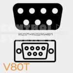 RS232 x 1 + RS232/RS485