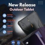 ONERugged  8000mAh Rugged Outdoor Tablet 8GB 128GB 8" IP68 HD + Android 14 MT8781V octa-core Tablet 48MP rear 32MP front Camera 33W (T1)