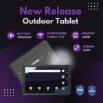 ONERugged10000mAh Rugged Outdoor Tablet 8GB 128GB 10″ IP68 HD + Android 14 MT8781V octa-core Tablet 48MP rear 32MP front Camera 33W ( T1MAX )